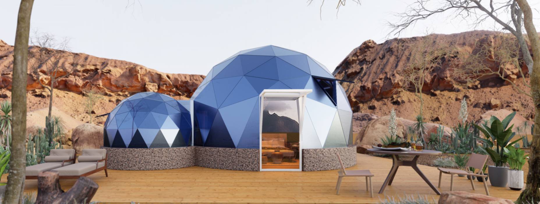 镇海区球形智能光伏玻璃星空房